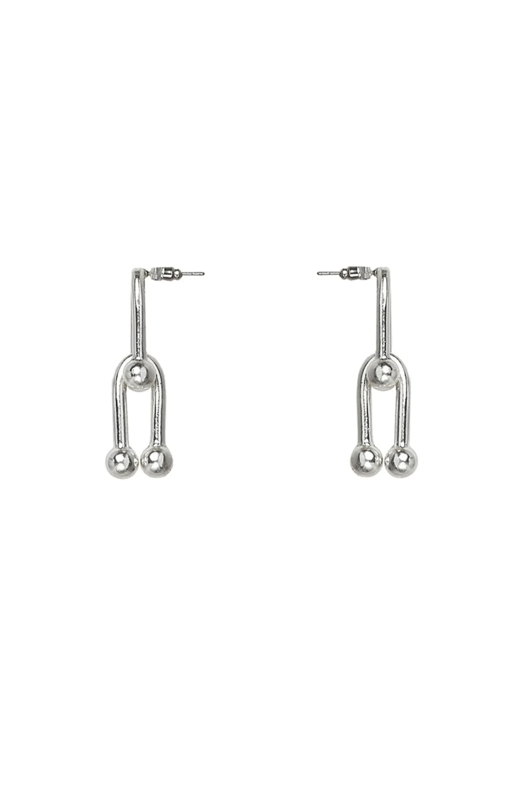 Earrings-HUSK Kitte Bond Earrings - Silver