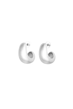 Earrings-HUSK Kitte Linda Earrings - Silver