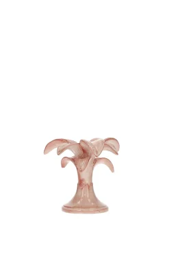 Candle Holders-HUSK Les Ottomans Palm Mini - Pink