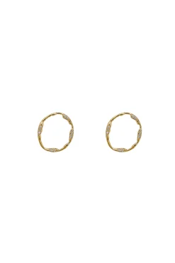 Earrings-HUSK Louise Hendricks Anya Earring - Gold