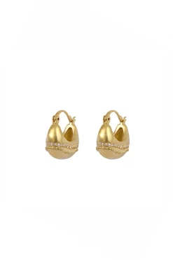 Earrings-HUSK Louise Hendricks Gilda Earring - Gold