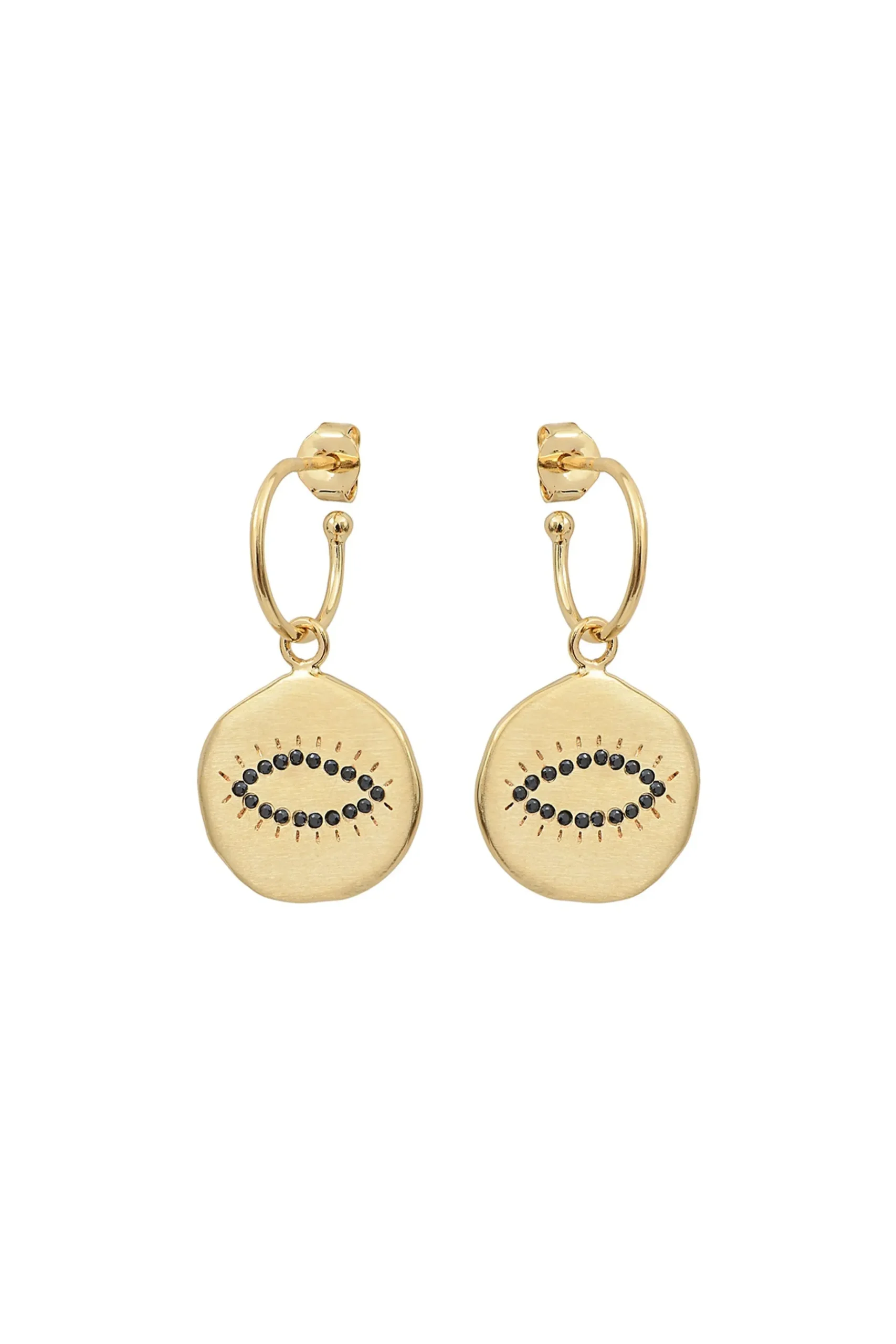 Earrings-HUSK Louise Hendricks Happy Earrings - Gold