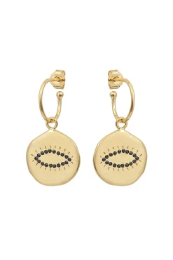 Earrings-HUSK Louise Hendricks Happy Earrings - Gold