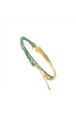 Bracelets-HUSK Louise Hendricks Hermes Bracelet - Emerald