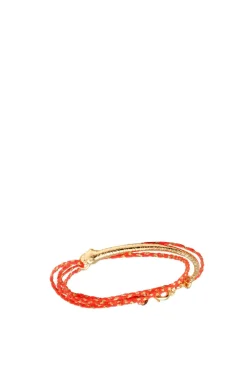 Bracelets-HUSK Louise Hendricks Hermes Bracelet - Mandarin