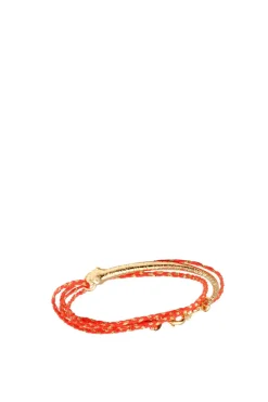Bracelets-HUSK Louise Hendricks Hermes Bracelet - Mandarin
