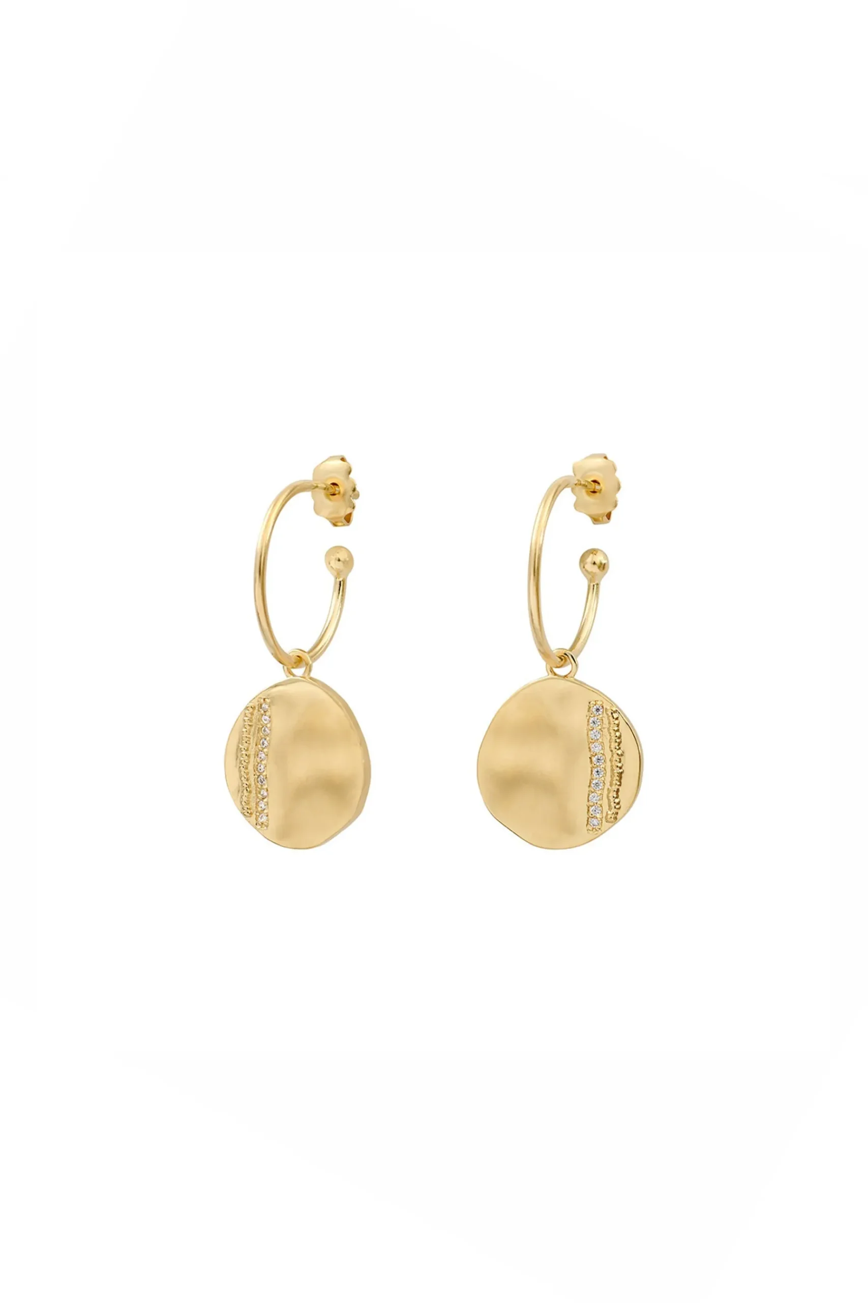 Earrings-HUSK Louise Hendricks Janis Earring - Gold