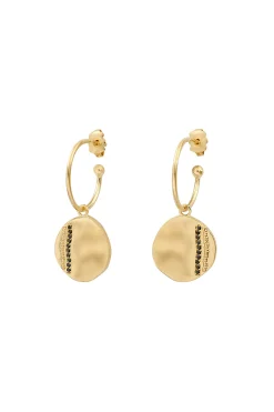 Earrings-HUSK Louise Hendricks Janis Earring - Gold