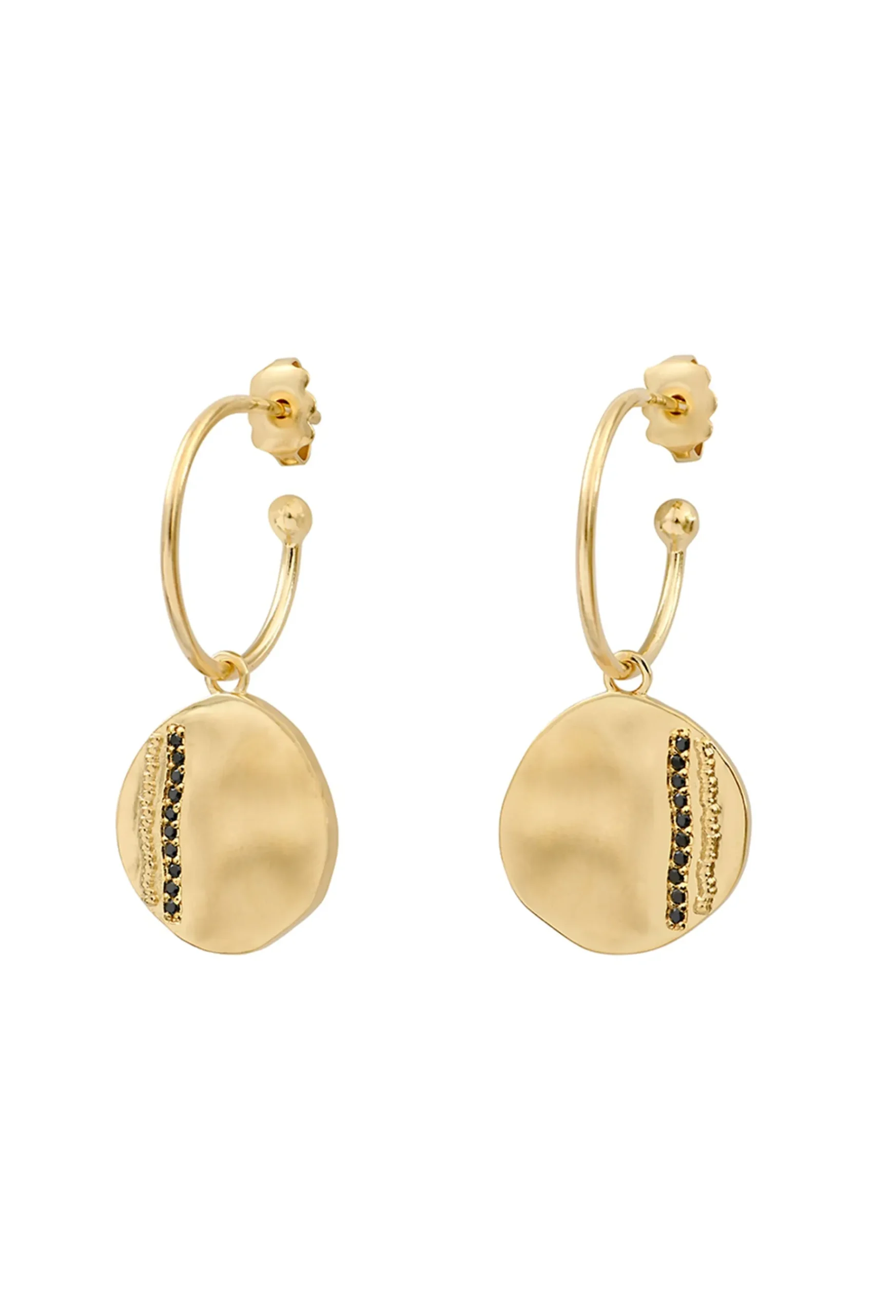 Earrings-HUSK Louise Hendricks Janis Earring - Gold