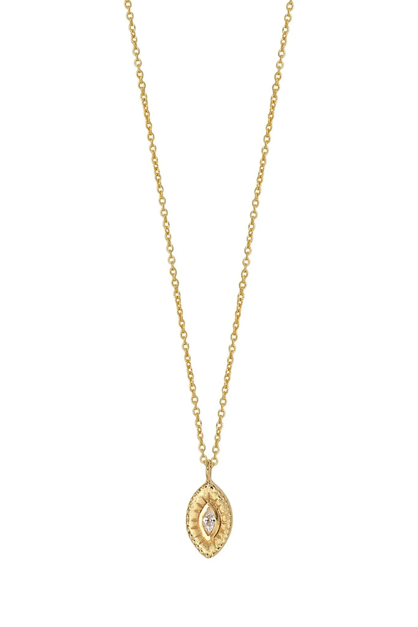 Necklaces-HUSK Louise Hendricks Pillar Necklace - Gold