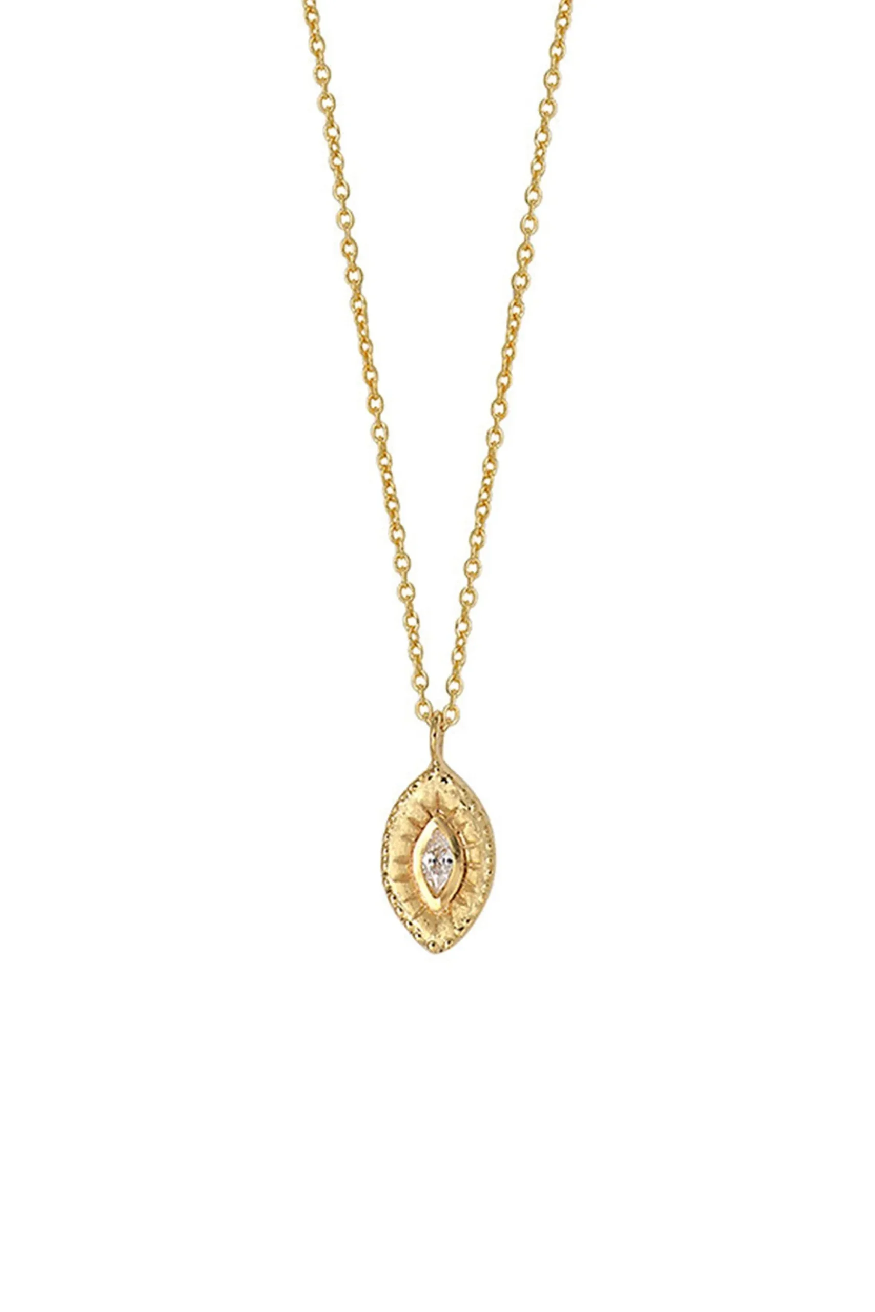 Necklaces-HUSK Louise Hendricks Pillar Necklace - Gold