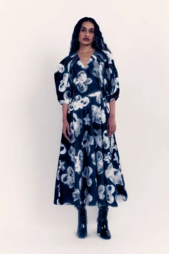 Dresses-HUSK Lovebirds Lupine Dress - Print