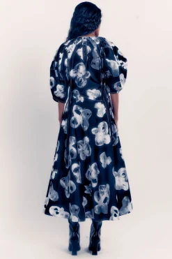 Dresses-HUSK Lovebirds Lupine Dress - Print