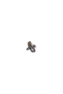 Earrings-HUSK Madiso Bug Ring - Silver