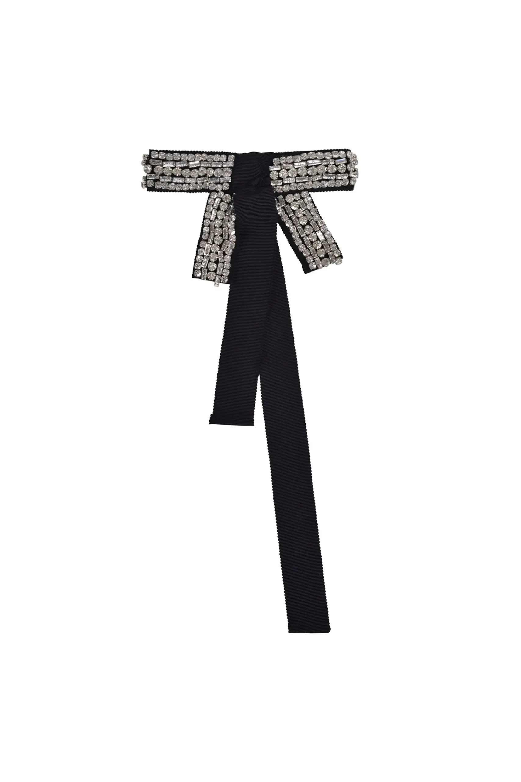 Earrings-HUSK Madiso Robbie Brooch - Black