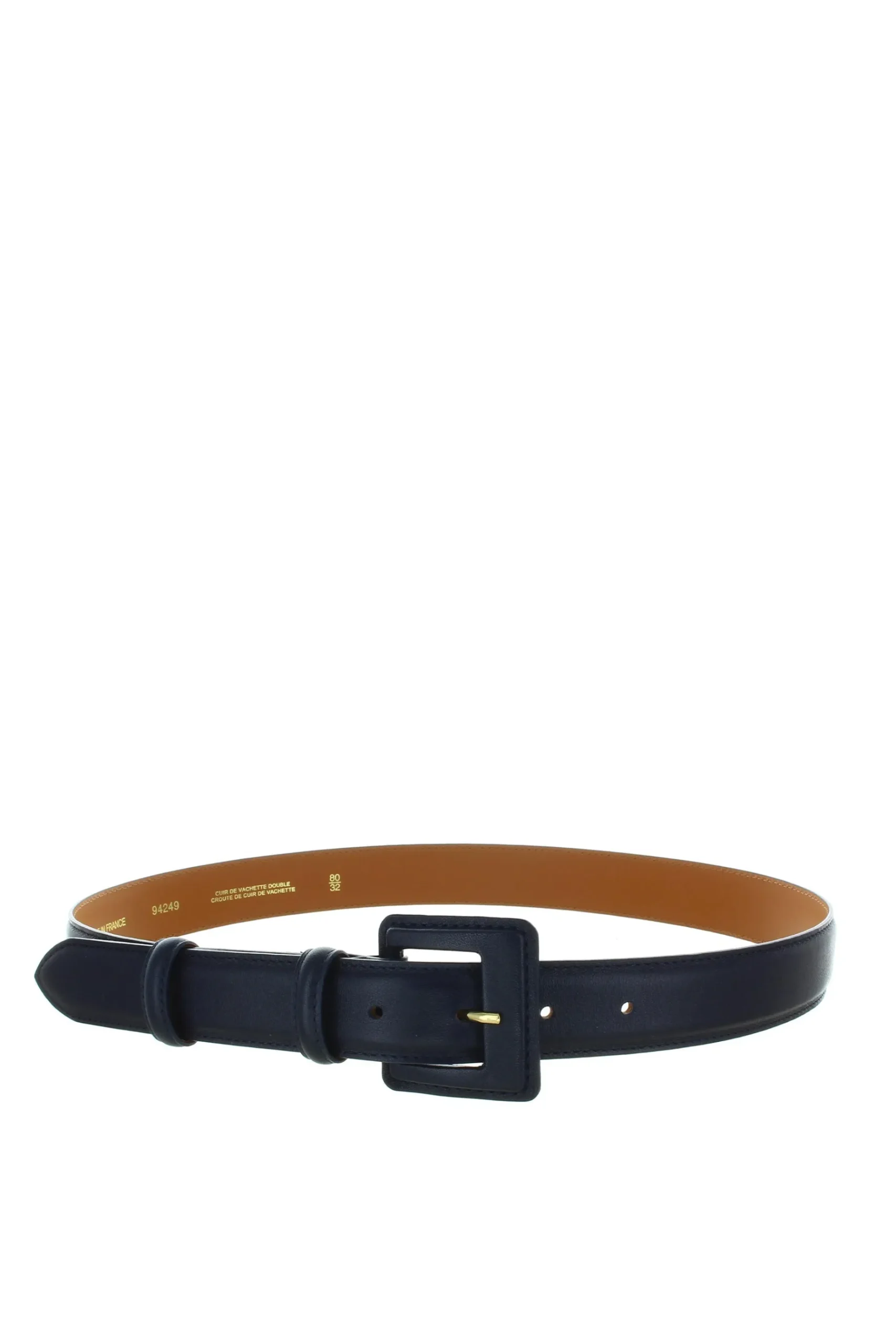 Belts-HUSK Maison Boinet Annecy Belt - Navy