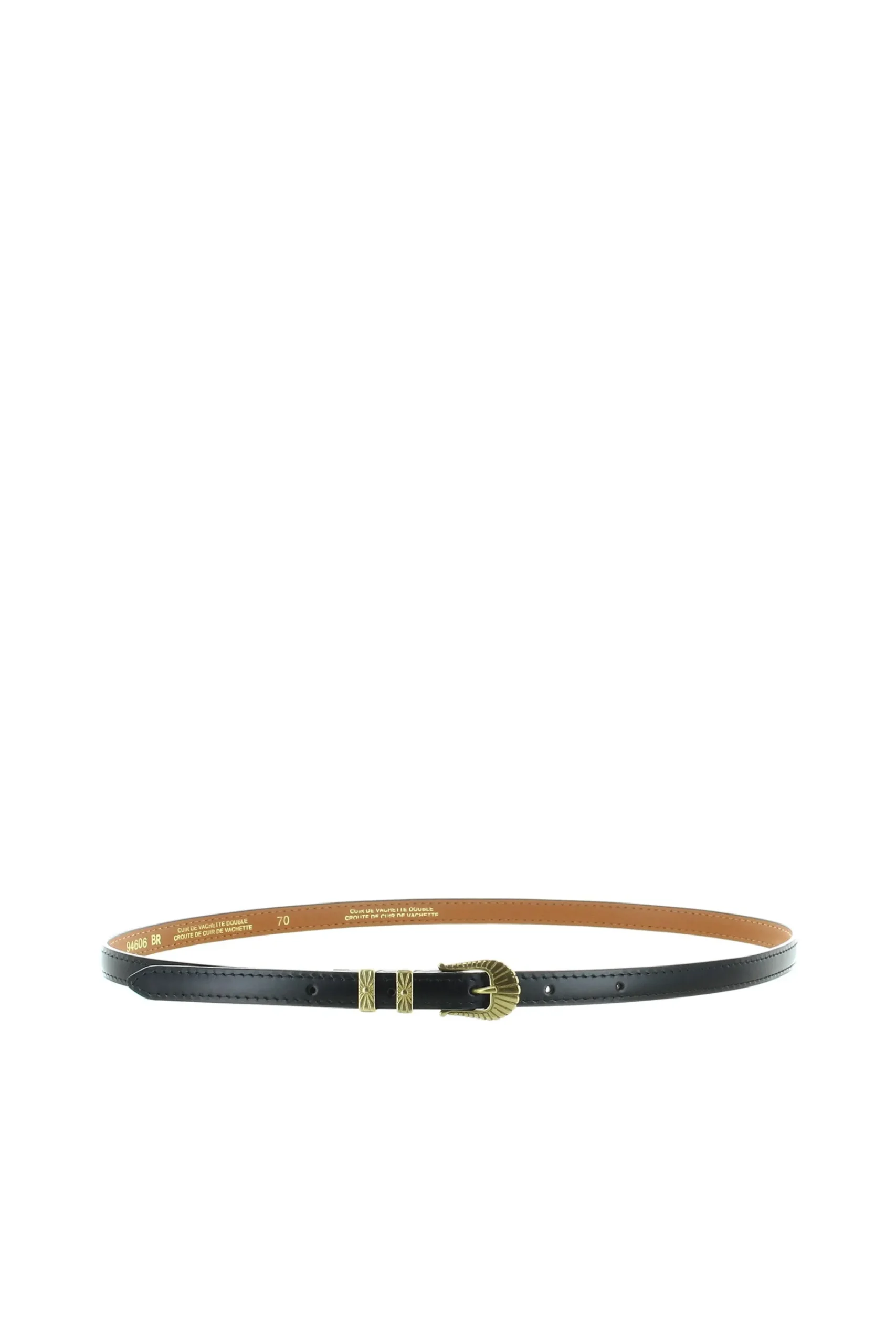 Belts-HUSK Maison Boinet Lyon Belt - Black