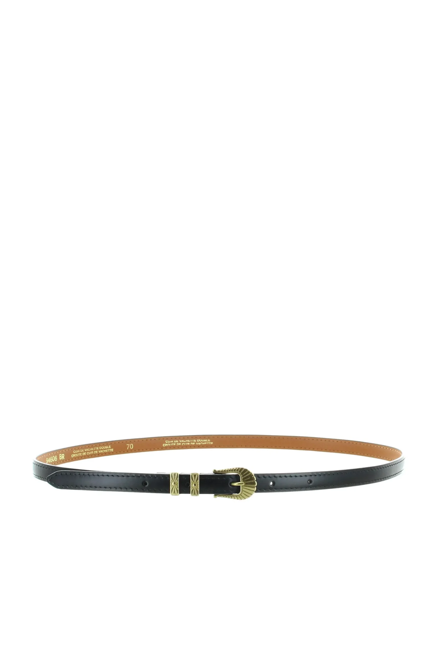Belts-HUSK Maison Boinet Lyon Belt - Black
