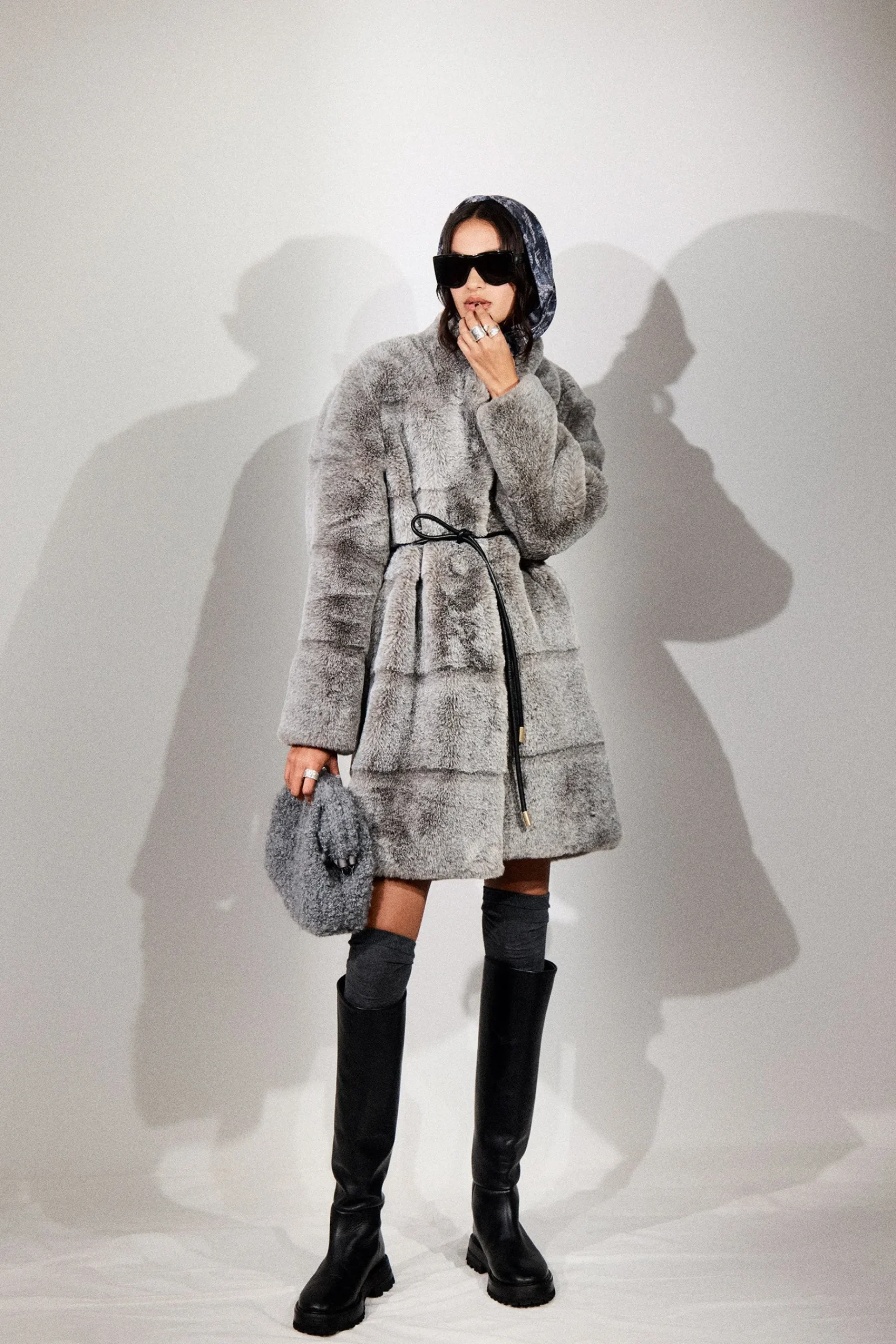 Bags-HUSK Maria La Rosa Burgeois Bag - Grey