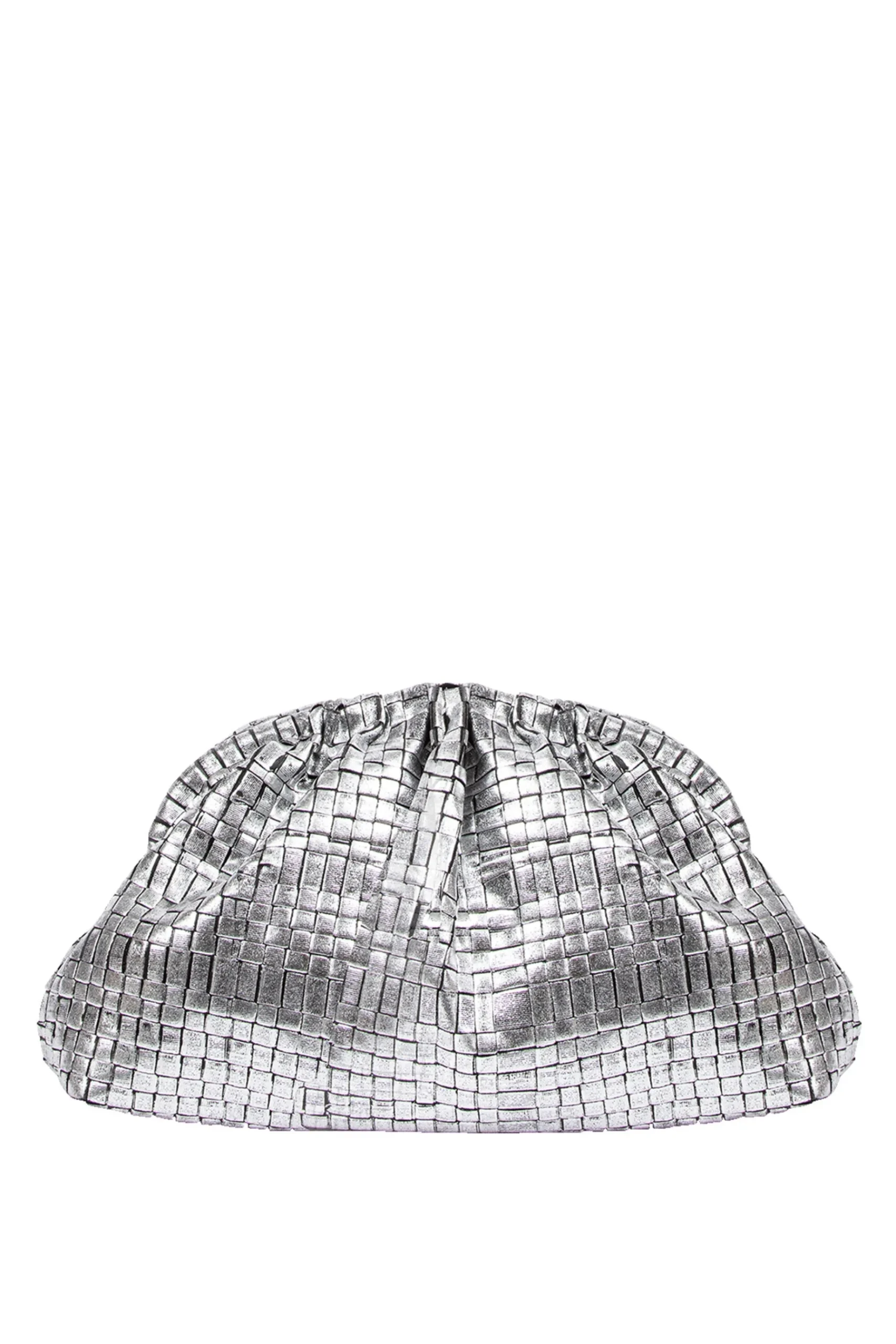 Bags-HUSK Maria La Rosa Game Mini - Silver