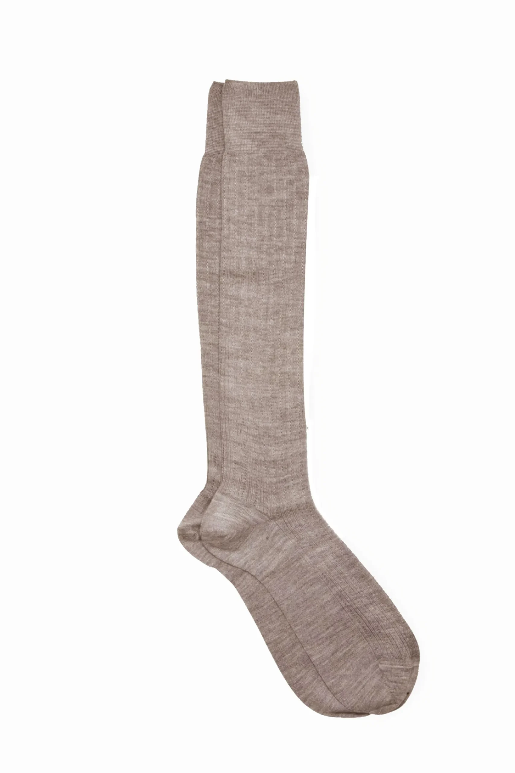 Scarves, Socks & Gloves-HUSK Maria La Rosa Knee High - Nude