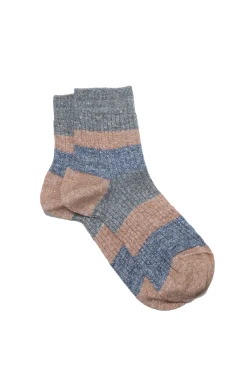 Scarves, Socks & Gloves-HUSK Maria La Rosa Lily Sock - Stripe
