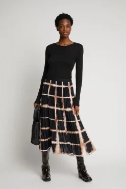 Skirts-HUSK Munthe Charming Skirt - Black