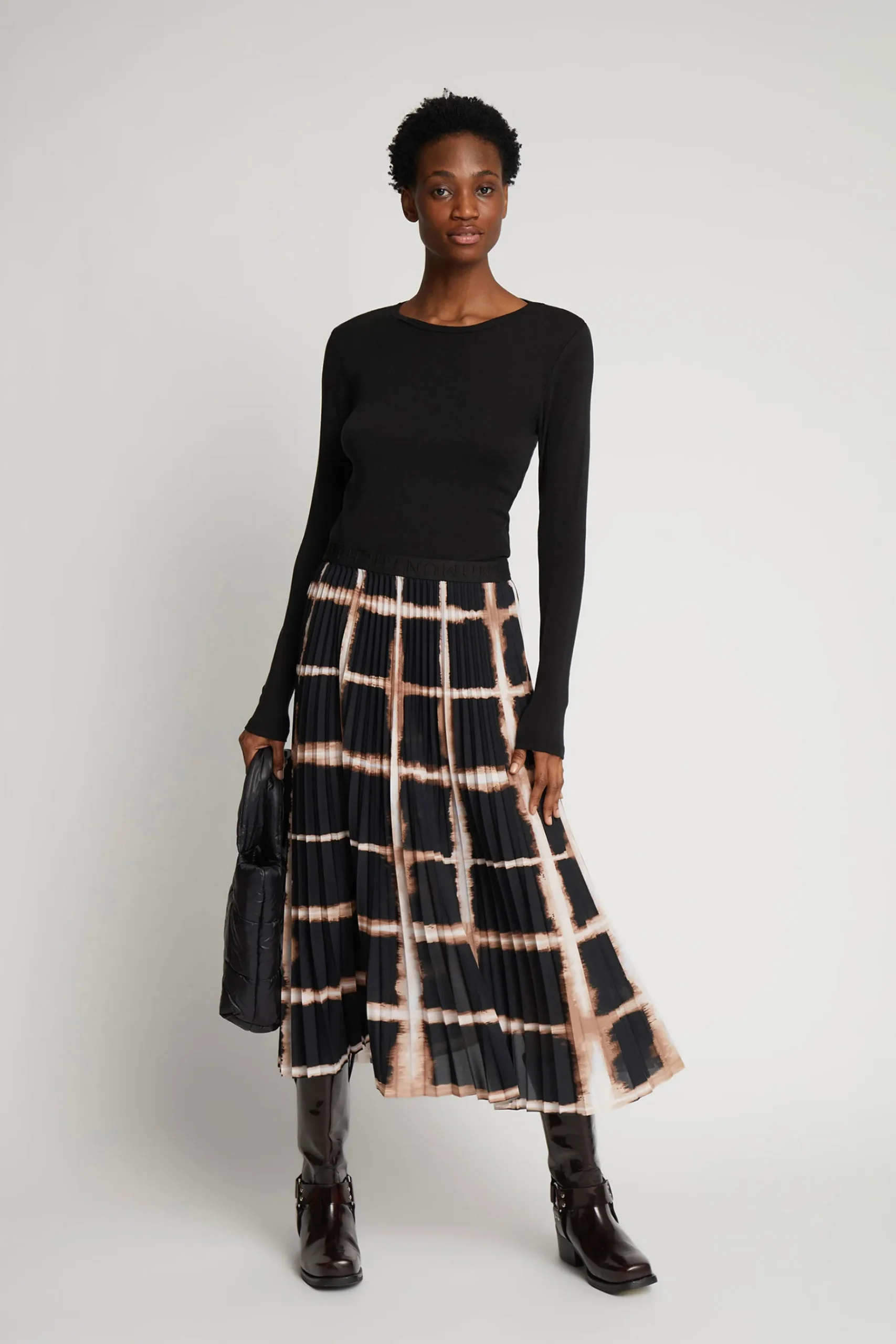 Skirts-HUSK Munthe Charming Skirt - Black