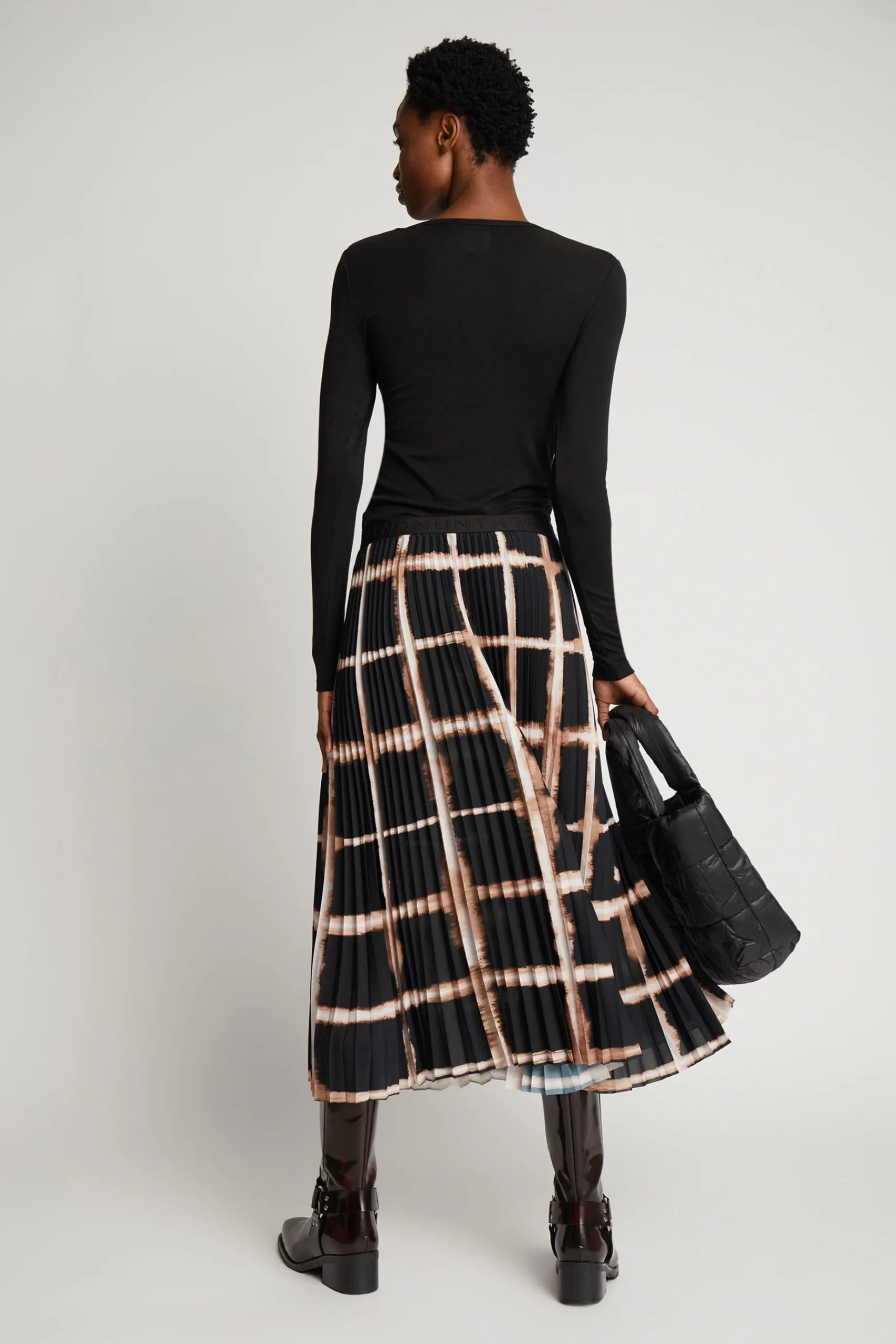 Skirts-HUSK Munthe Charming Skirt - Black