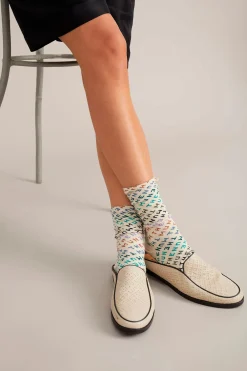 Scarves, Socks & Gloves-HUSK Munthe Gully Socks - Blue