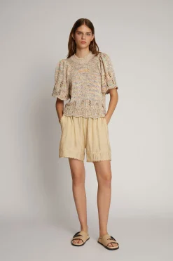 Knitwear-HUSK Munthe Ovacik Top - Multi Coloured MultiColoured