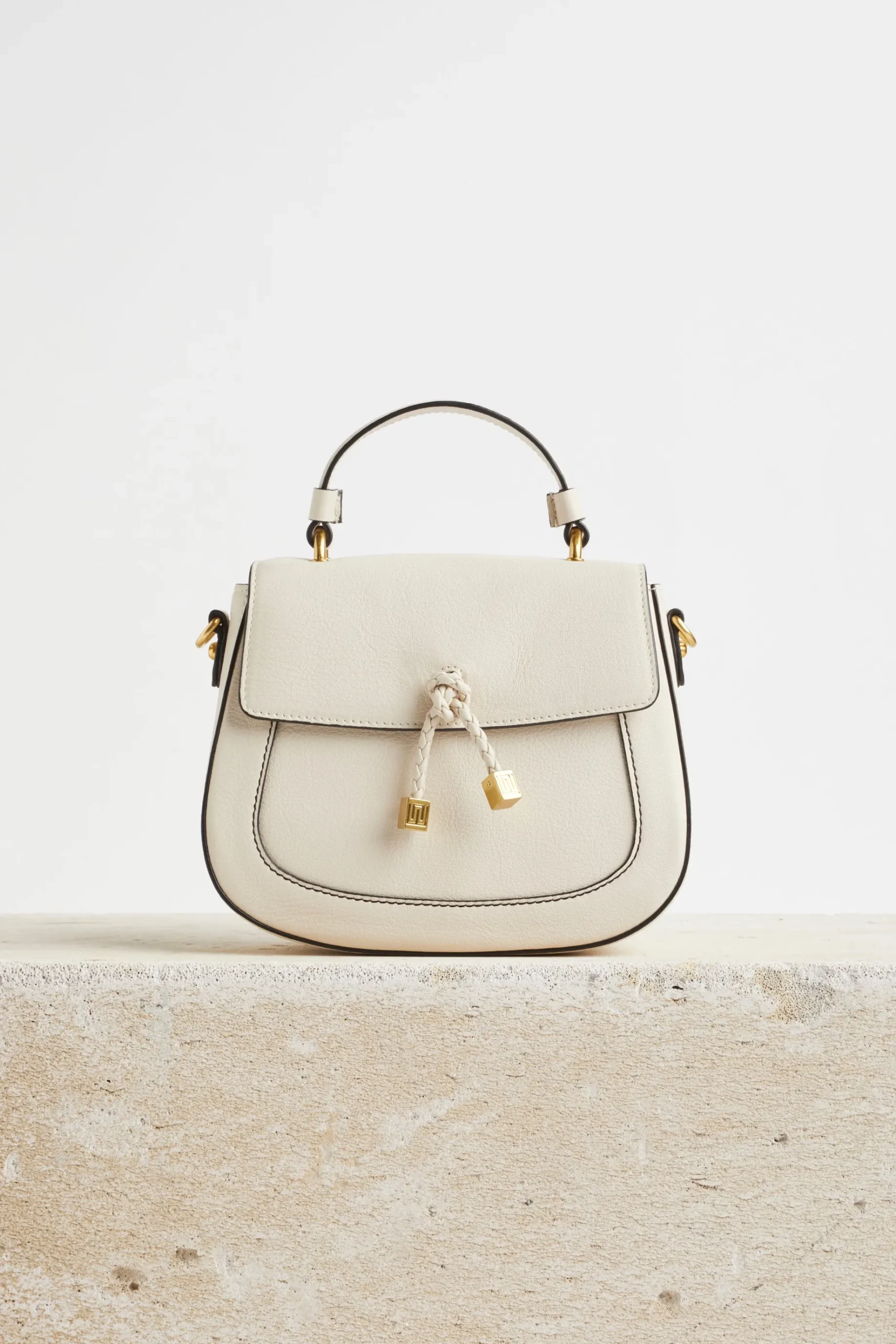 Bags-HUSK Nikki Williams Belle Bag - Ivory