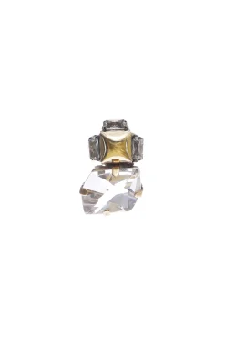 Earrings-HUSK Rada Sei Stud - Gold