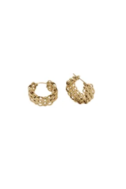 Earrings-HUSK Reliquia Dani Earring - Gold