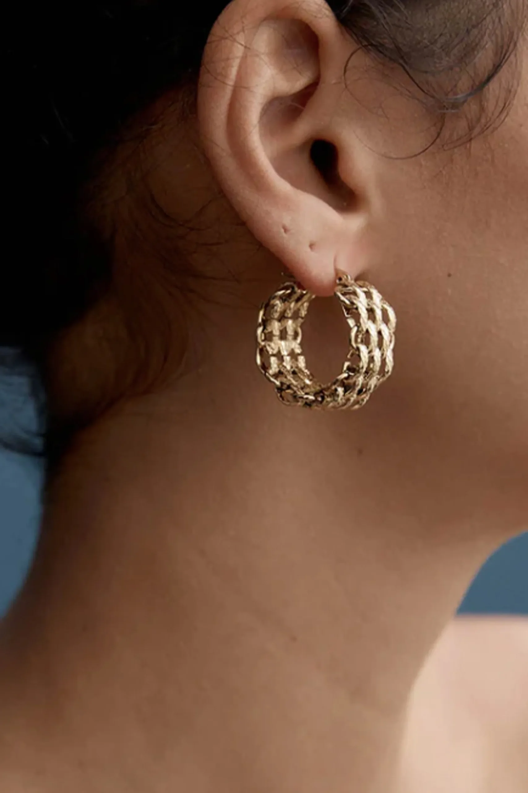 Earrings-HUSK Reliquia Dani Earring - Gold