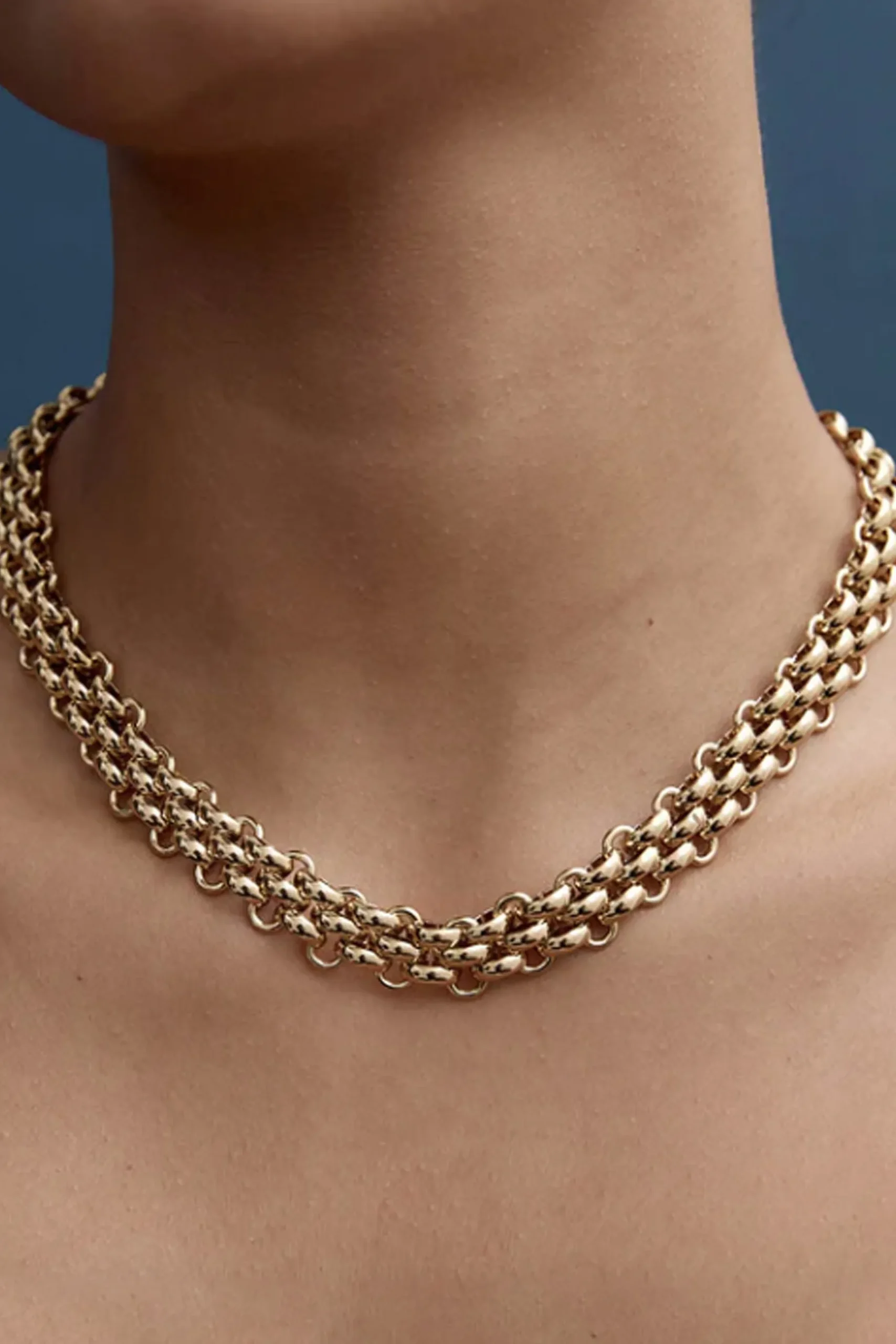 Necklaces-HUSK Reliquia Dani Necklace - Gold
