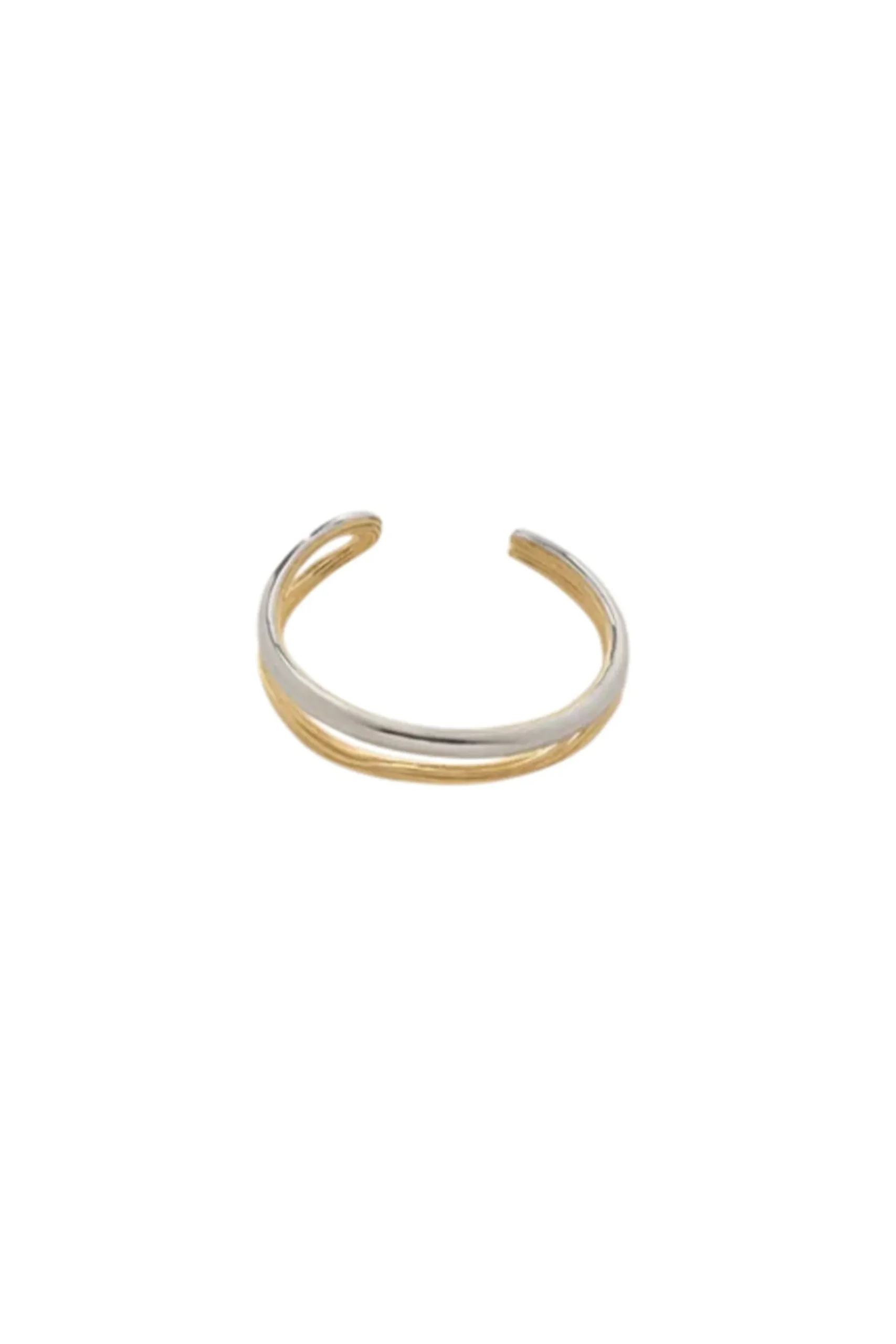 Bracelets-HUSK Reliquia Fletch Bracelet - Silver & Gold Silver&Gold