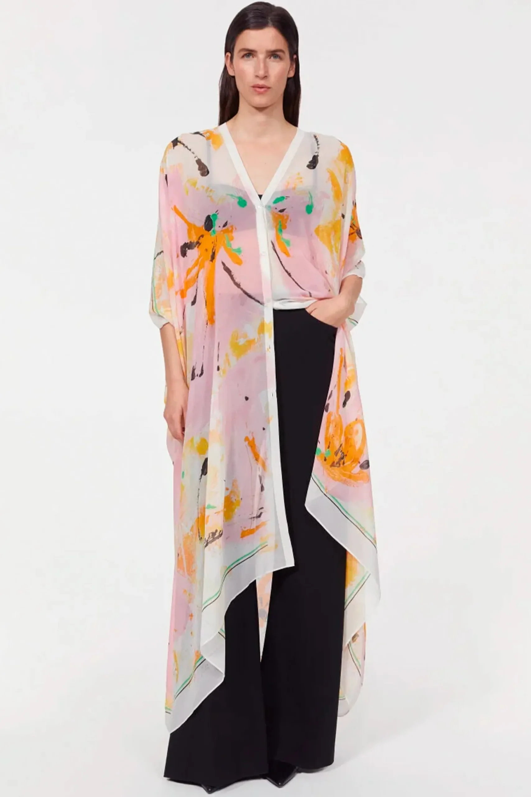 Tops-HUSK Rodebjer Agave Kaftan - Print