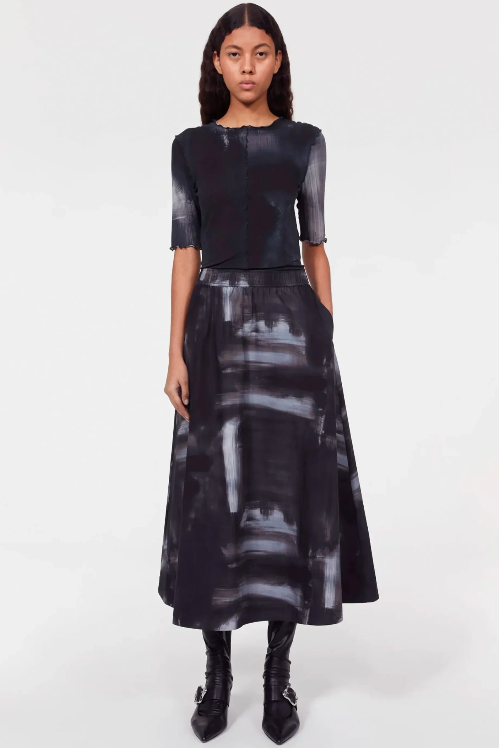 Skirts-HUSK Rodebjer Marla Skirt - Print