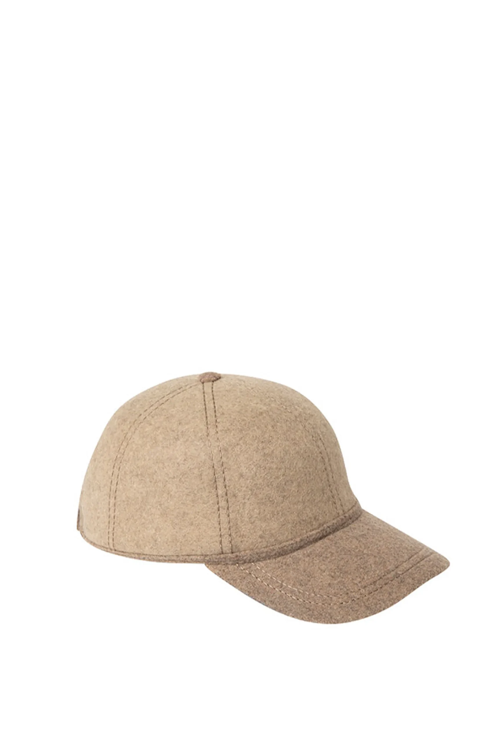Hats & Headpieces-HUSK Sarah J Curtis Baseball Cap - Taupe