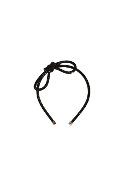 Hats & Headpieces-HUSK Sarah J Curtis Riley Headband - Black