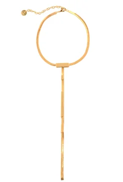 Necklaces-HUSK Silvia Gnecchi Arrow Necklace - Gold