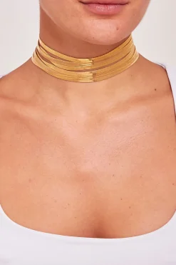 Necklaces-HUSK Silvia Gnecchi Regal Necklace - Gold