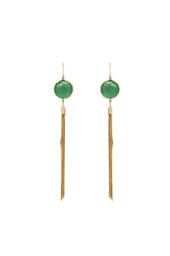 Earrings-HUSK Sita Nevado Cancia Earring - Gold