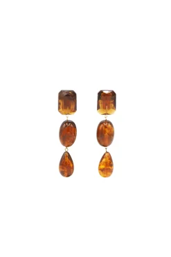 Earrings-HUSK Sita Nevado Ivy Earring - Amber