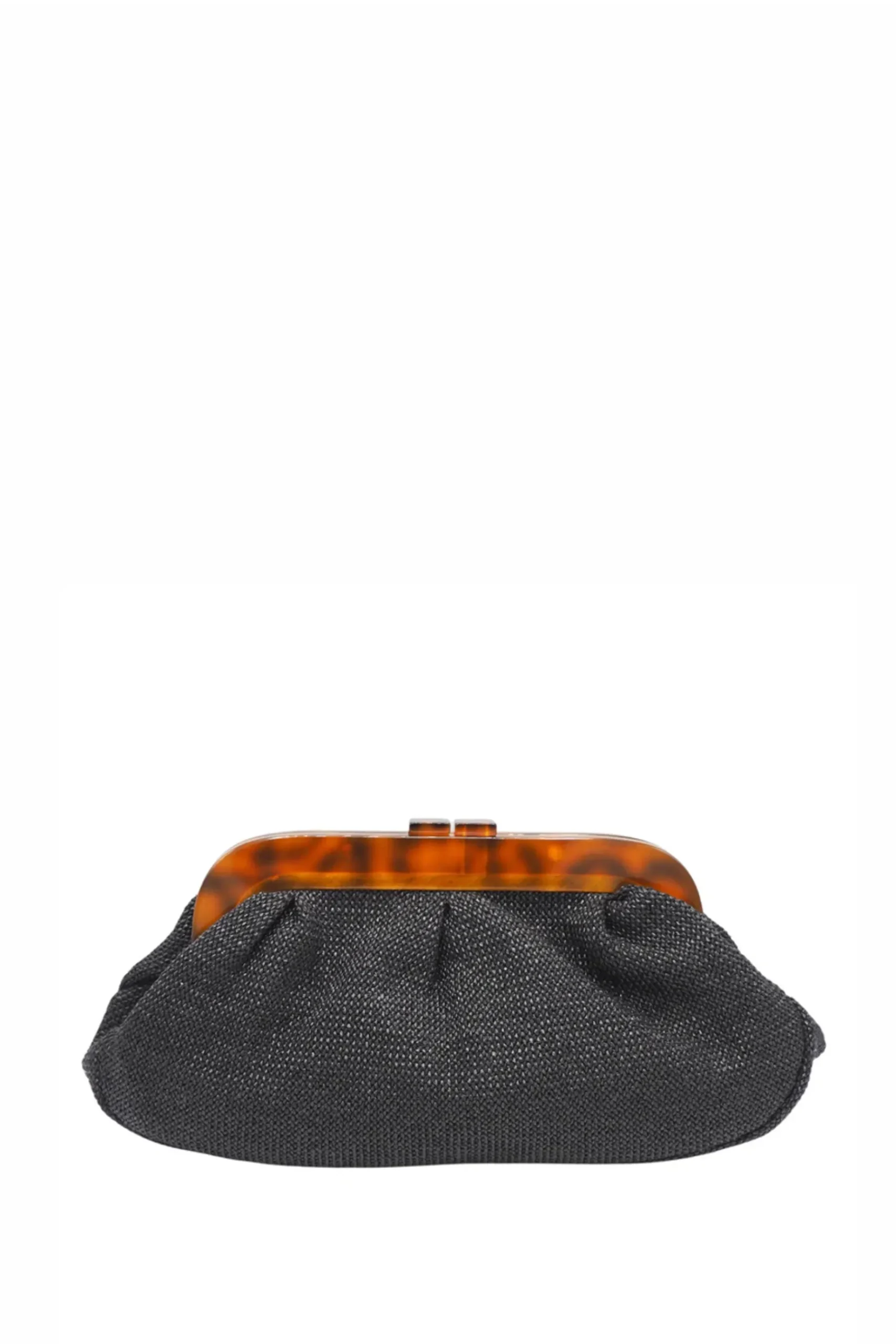 Bags-HUSK Sita Nevado Verbena Clutch - Black