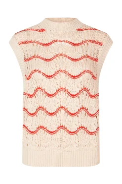 Knitwear-HUSK Stine Goya Asger Knit - White