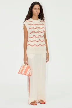 Knitwear-HUSK Stine Goya Asger Knit - White
