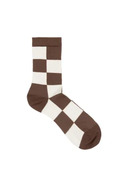 Scarves, Socks & Gloves-HUSK Stine Goya Iggy Socks - Chocolate