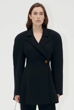 Dresses-HUSK Stine Goya Mini Dress - Black